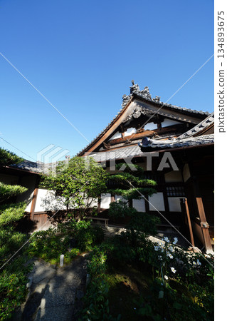 Kuri of a Zen temple in Kyoto Kuri of a Zen temple in Kyoto 134893675