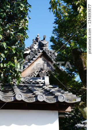 Kuri of a Zen temple in Kyoto Kuri of a Zen temple in Kyoto 134893677