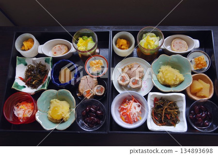 New Year's snacks New Year's snacks 134893698