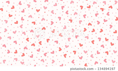 Hearts Pattern Hearts Pattern 134894197