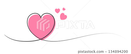 Line Heart Line Heart 134894200