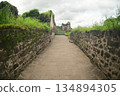 Footpath at Daulatabad Fort is an ancient fort located in Maharashtra, India. Originally named Deogiri,fort built from natural rocks and is very strong. it is a fort built from natural rocks. 134894305