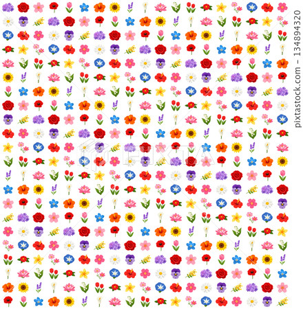 花朵圖案 134894320