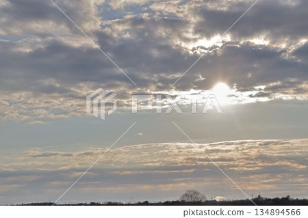 新年的第一個日出 134894566