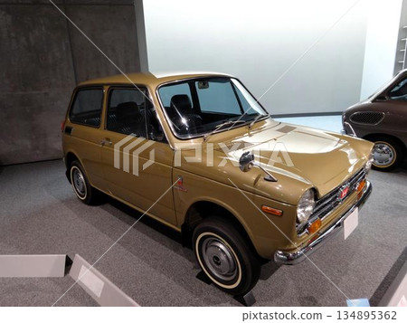 Kei cars on display in the showroom Kei cars on display in the showroom 134895362