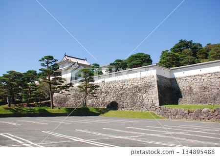 二本松城三之丸外堡的石牆（福島縣二本松市） 134895488