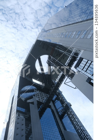 Architectural Wonder Modern Glass Skyscraper View 134895636