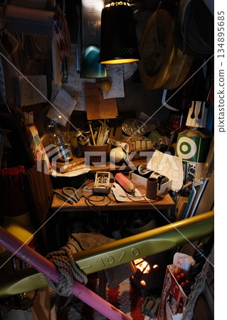 Vintage Collection, Dusty Attic, Old Memorabilia Vintage Collection, Dusty Attic, Old Memorabilia 134895685