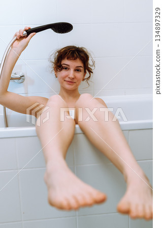 take bath comfortably 134897329