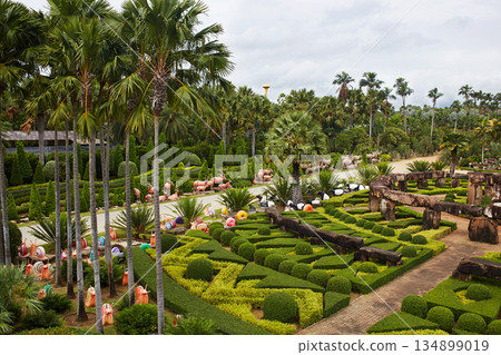 Nong Nooch Tropical Botanical Garden. Pattaya, Thailand. Nong Nooch Tropical Botanical Garden. Pattaya, Thailand. 134899019