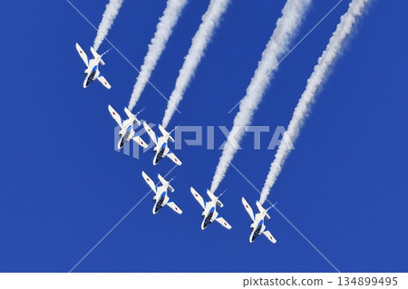 Blue Impulse Blue Impulse 134899495