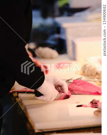 Demolition of fish 134900682