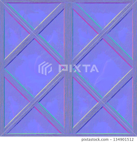 Normal map texture of vintage window frame in country house or cabin. Hi-res (8000x8000) texture. Normal map texture of vintage window frame in country house or cabin. Hi-res (8000x8000) texture. 134901512