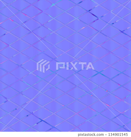 Normal map texture of vintage window frame in country house or cabin. Hi-res (8000x8000) texture. 134901545