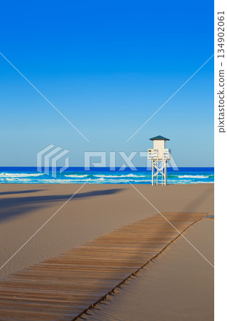 Gandia beach in Valencia of Spain Gandia beach in Valencia of Spain 134902061