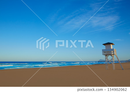 Gandia beach in Valencia of Spain Gandia beach in Valencia of Spain 134902062