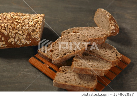 cereal bread slices cereal bread slices 134902087