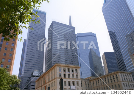Dallas downtown city urban bulidings view 134902448
