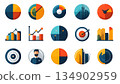 Business icon set for presentations and documents 134902959