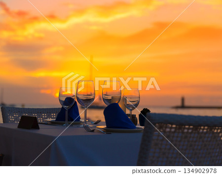 Mallorca port de Andratx sunset in Mallorca 134902978