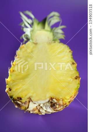 Pineapple with selective focus Pineapple with selective focus 134903518