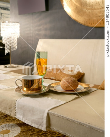 Asian modern bedroom breakfast luxury table Asian modern bedroom breakfast luxury table 134903545