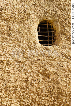 Old house detail, bars in window Old house detail, bars in window 134903588