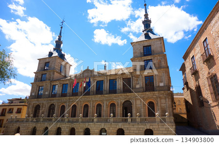 Toledo Ayuntamiento in Spain La Mancha Toledo Ayuntamiento in Spain La Mancha 134903800