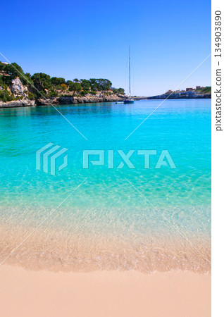 Porto Cristo beach in Manacor Majorca Mallorca 134903890