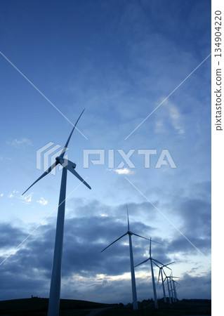 Wind mills aerogenerator, ecological energy Wind mills aerogenerator, ecological energy 134904220