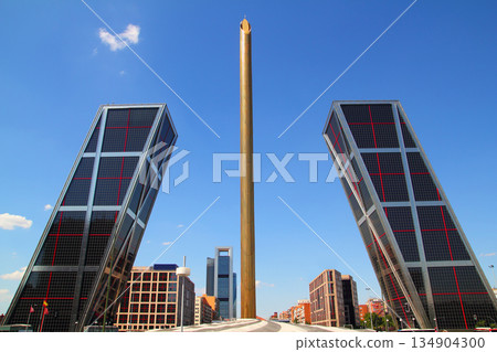Madrid Castellana buildings Plaza Castilla 134904300