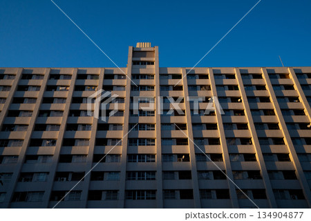 High-rise reinforced concrete buildings built in the Showa era and apartments built during the period of rapid economic growth 134904877