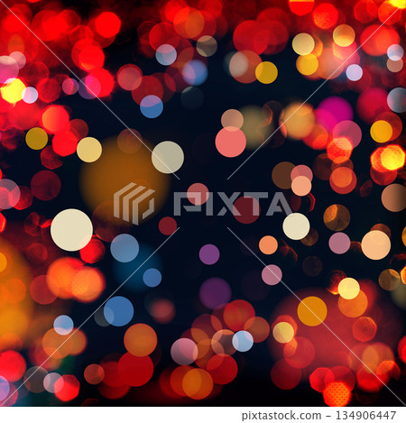 Bokeh background perfect for Holidays, Anniversary, Birthdays, Festive and various desing works 134906447