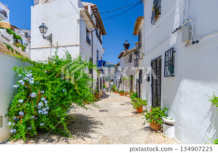 Altea city historical centre Casco Antiguo, Alicante province, Valencian Community, Spain Altea city historical centre Casco Antiguo, Alicante province, Valencian Community, Spain 134907225