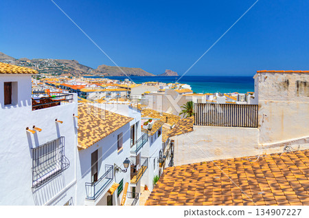 Altea city historical centre Casco Antiguo, Alicante province, Valencian Community, Spain 134907227