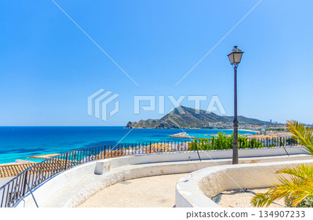 Altea city historical centre Casco Antiguo, Alicante province, Valencian Community, Spain 134907233