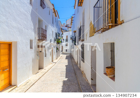 Altea city historical centre Casco Antiguo, Alicante province, Valencian Community, Spain Altea city historical centre Casco Antiguo, Alicante province, Valencian Community, Spain 134907234