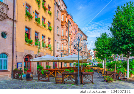 Old town Nuremberg city historical center Old town Nuremberg city historical center 134907351