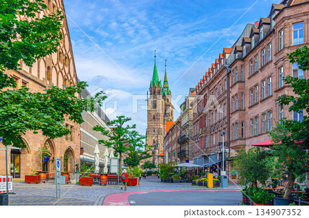 Old town Nuremberg city historical center Old town Nuremberg city historical center 134907352