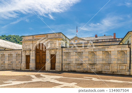 old town Besancon city historic centre old town Besancon city historic centre 134907504
