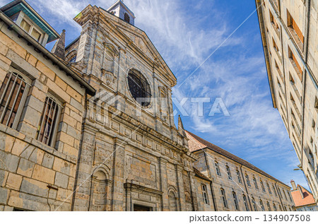 old town Besancon city historic centre old town Besancon city historic centre 134907508