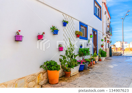 Alicante old town Alicante old town 134907623