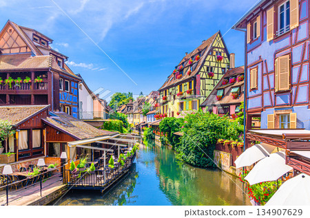 Colmar city historic centre, Alsace Grand Est region, France Colmar city historic centre, Alsace Grand Est region, France 134907629