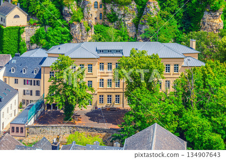 Luxembourg city historical centre 134907643