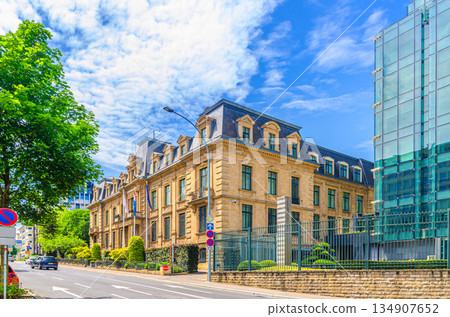 Luxembourg city historical centre 134907652