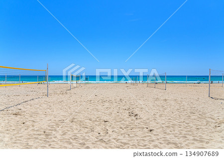 Playa San Juan beach in Alicante city Playa San Juan beach in Alicante city 134907689