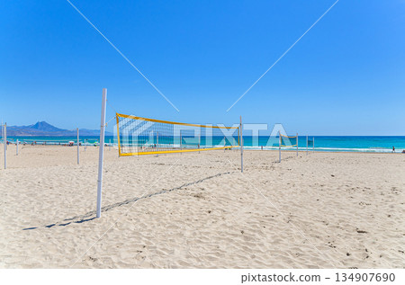 Playa San Juan beach in Alicante city Playa San Juan beach in Alicante city 134907690