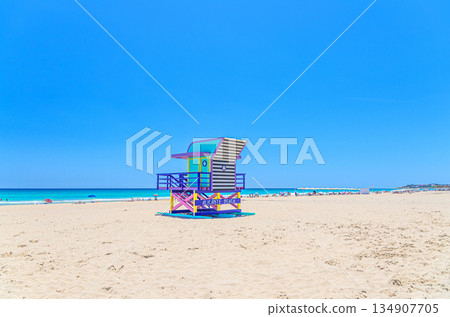 Playa San Juan beach in Alicante city 134907705