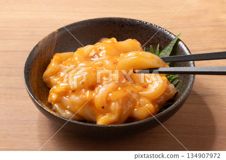 Squid chili oil Squid chili oil 134907972