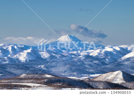 從摩週湖眺望大寒岳 134908033